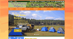 Desktop Screenshot of kaunostours.com